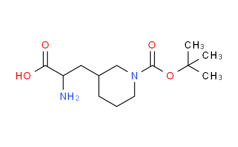 CAS No. 1379872-24-8, 2-Amino-3-(1-Boc-3-piperidyl)propionic Acid