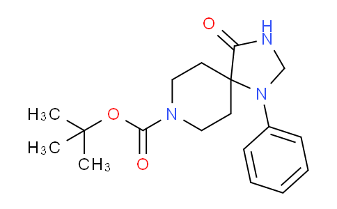 DY811065 | 138091-52-8 | tert-Butyl 4-oxo-1-phenyl-1,3,8-triazaspiro[4.5]decane-8-carboxylate