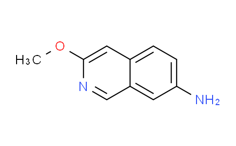 CAS No. 1374652-58-0, 3-Methoxyisoquinolin-7-amine