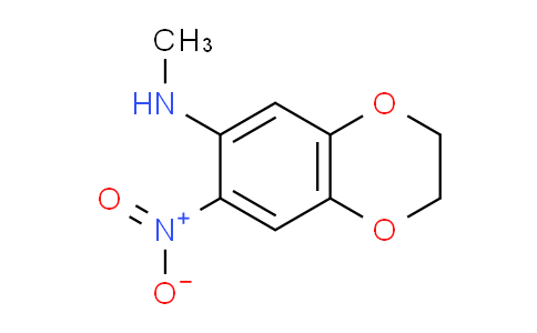 CAS No. 1211503-74-0, N-Methyl-7-nitro-2,3-dihydrobenzo[b][1,4]dioxin-6-amine