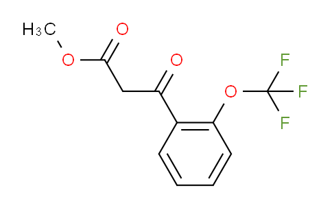 CAS No. 1435442-22-0, Methyl 3-Oxo-3-[2-(trifluoromethoxy)phenyl]propionate