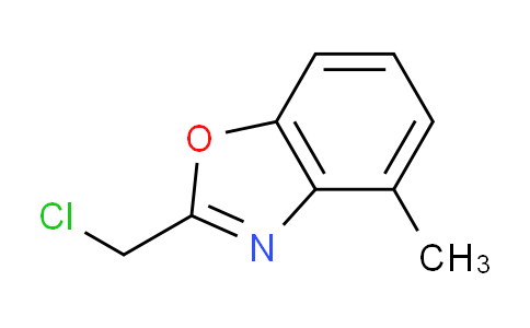 CAS No. 143708-32-1, 2-(Chloromethyl)-4-methylbenzoxazole