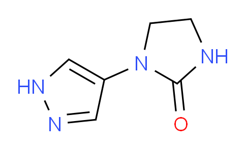 CAS No. 1437433-72-1, 1-(1H-Pyrazol-4-yl)imidazolidin-2-one