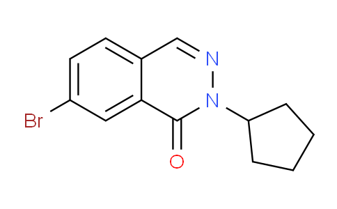 CAS No. 1437436-25-3, 7-Bromo-2-cyclopentylphthalazin-1(2H)-one