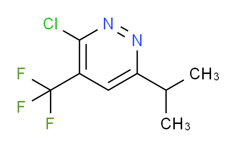 CAS No. 1437436-31-1, 3-Chloro-6-isopropyl-4-(trifluoromethyl)pyridazine