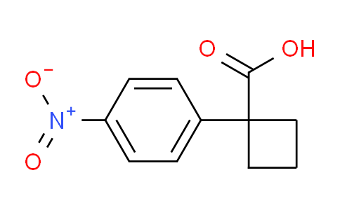 CAS No. 202737-42-6, 1-(4-Nitrophenyl)cyclobutanecarboxylic acid