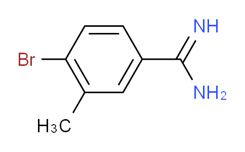 CAS No. 202805-69-4, 4-Bromo-3-methylbenzimidamide