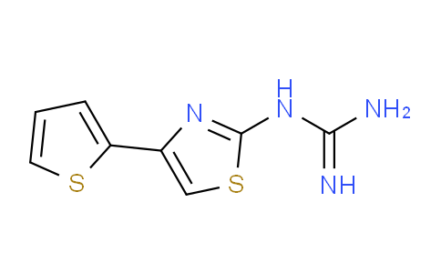 CAS No. 735225-85-1, 1-(4-(Thiophen-2-yl)thiazol-2-yl)guanidine