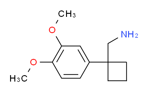 CAS No. 927993-44-0, 1-(3,4-Dimethoxyphenyl)cyclobutanemethanamine
