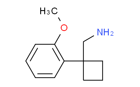 CAS No. 927993-47-3, 1-(2-Methoxyphenyl)cyclobutanemethanamine