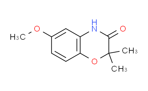 CAS No. 928256-37-5, 6-Methoxy-2,2-dimethyl-2H-benzo[b][1,4]oxazin-3(4H)-one