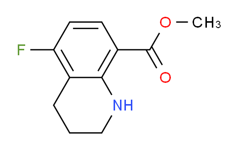 CAS No. 928839-61-6, Methyl 5-fluoro-1,2,3,4-tetrahydroquinoline-8-carboxylate