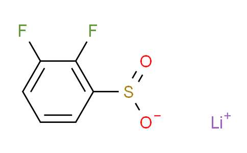 CAS No. 1233521-04-4, Lithium 2,3-difluorobenzenesulfinate