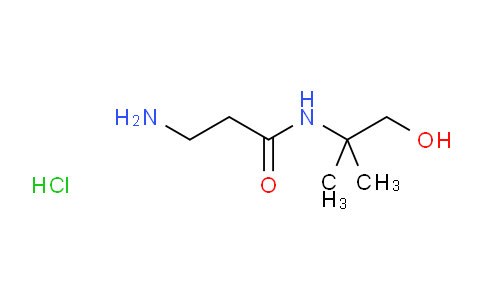 CAS No. 1220028-80-7, 3-Amino-N-(1-hydroxy-2-methylpropan-2-yl)propanamide hydrochloride