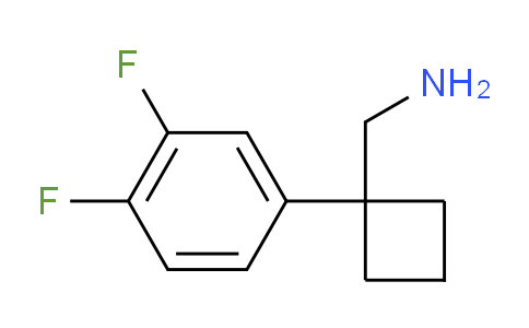CAS No. 1519567-21-5, 1-(3,4-Difluorophenyl)cyclobutanemethanamine