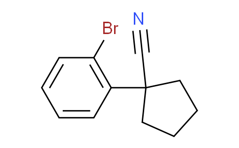 CAS No. 143328-17-0, 1-(2-Bromophenyl)cyclopentanecarbonitrile