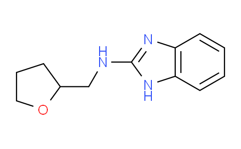 CAS No. 924859-57-4, N-((Tetrahydrofuran-2-yl)methyl)-1H-benzo[d]imidazol-2-amine