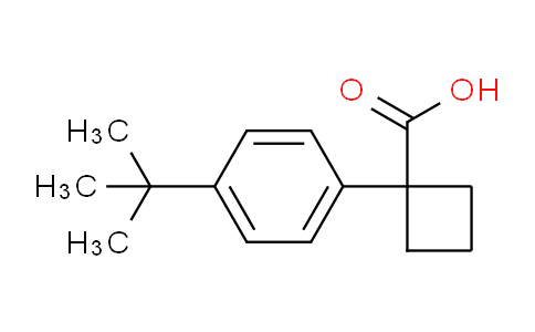 CAS No. 926247-18-9, 1-[4-(tert-Butyl)phenyl]cyclobutanecarboxylic Acid