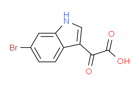 CAS No. 927676-51-5, 2-(6-Bromo-3-indolyl)-2-oxoacetic Acid