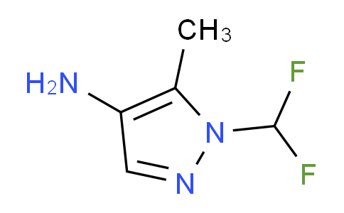 CAS No. 1245772-66-0, 1-(Difluoromethyl)-5-methyl-1H-pyrazol-4-amine
