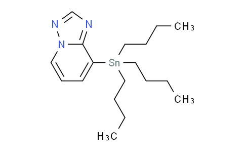 CAS No. 1245816-23-2, 8-Tributylstannyl[1,2,4]triazolo[1,5-a]pyridine