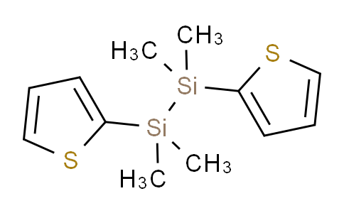 CAS No. 124733-24-0, Bis(2-thienyl)-1,1,2,2-tetramethyldisilane