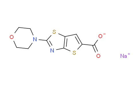1092301-37-5 | Sodium 2-morpholinothieno[2,3-d]thiazole-5-carboxylate