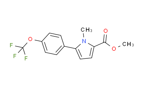 CAS No. 2006276-88-4, Methyl 1-Methyl-5-[4-(trifluoromethoxy)phenyl]pyrrole-2-carboxylate