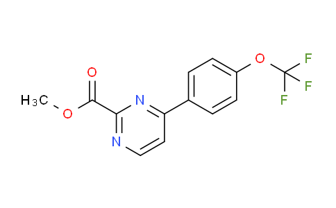 CAS No. 2006277-00-3, Methyl 4-[4-(Trifluoromethoxy)phenyl]pyrimidine-2-carboxylate