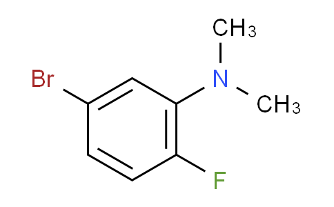 CAS No. 1352214-46-0, 5-Bromo-2-fluoro-N,N-dimethylaniline