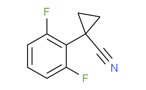 CAS No. 124276-65-9, 1-(2,6-Difluorophenyl)cyclopropanecarbonitrile