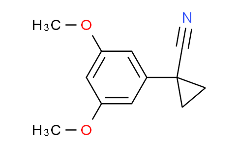 CAS No. 124276-97-7, 1-(3,5-Dimethoxyphenyl)cyclopropanecarbonitrile