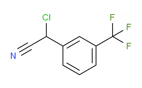 CAS No. 1247690-29-4, 2-Chloro-2-(3-(trifluoromethyl)phenyl)acetonitrile