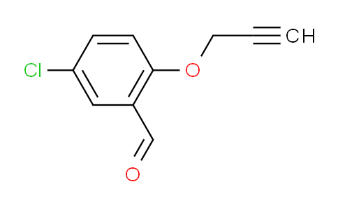 CAS No. 224317-64-0, 5-Chloro-2-(prop-2-yn-1-yloxy)benzaldehyde