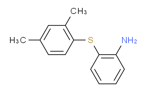 CAS No. 1019453-85-0, 2-((2,4-Dimethylphenyl)thio)aniline