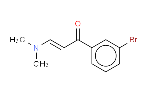 CAS No. 1203648-40-1, (E)-1-(3-BROMOPHENYL)-3-DIMETHYLAMINOPROPENONE