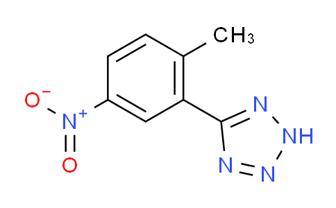 CAS No. 1203801-06-2, 5-(2-Methyl-5-nitrophenyl)-2H-tetrazole
