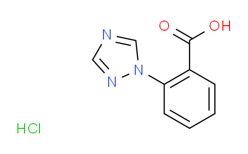 CAS No. 1203898-11-6, 2-(1H-1,2,4-Triazol-1-yl)benzoic acid hydrochloride