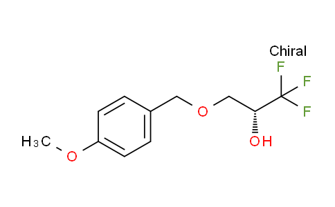 CAS No. 1204344-00-2, (R)-1,1,1-Trifluoro-3-[(4-methoxybenzyl)oxy]-2-propanol