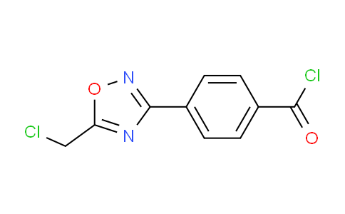 CAS No. 1119450-88-2, 4-(5-(Chloromethyl)-1,2,4-oxadiazol-3-yl)benzoyl chloride