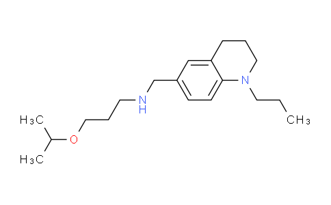 CAS No. 1119452-39-9, 3-Isopropoxy-N-((1-propyl-1,2,3,4-tetrahydroquinolin-6-yl)methyl)propan-1-amine