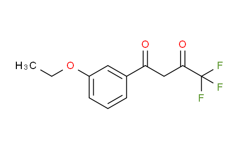 CAS No. 1119452-86-6, 1-(3-Ethoxyphenyl)-4,4,4-trifluorobutane-1,3-dione