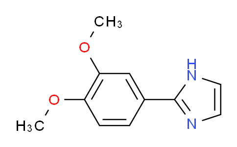 CAS No. 1119531-20-2, 2-(3,4-Dimethoxyphenyl)imidazole