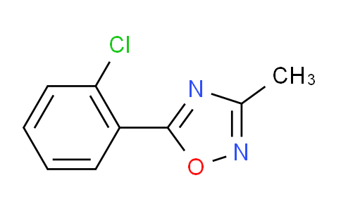 CAS No. 1120271-16-0, 5-(2-Chlorophenyl)-3-methyl-1,2,4-oxadiazole