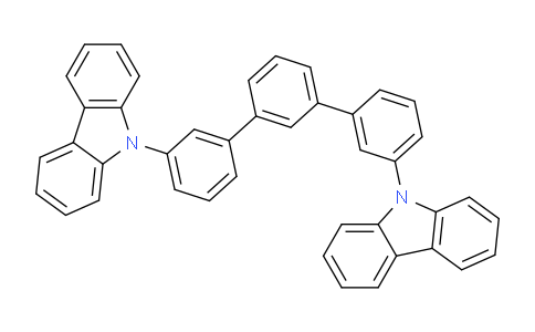 CAS No. 1116499-73-0, 3,3''-Di(9H-carbazol-9-yl)-1,1':3',1''-terphenyl