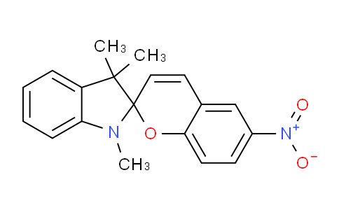 CAS No. 1498-88-0, 1',3',3'-Trimethyl-6-nitrospiro[chromene-2,2'-indoline]