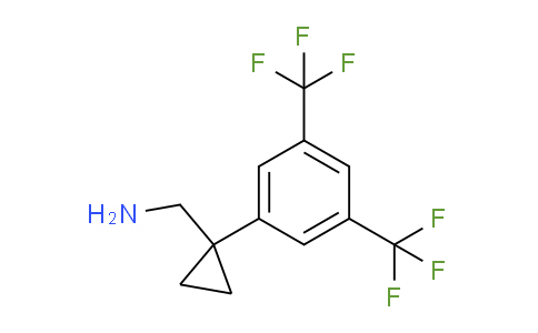 CAS No. 1502854-87-6, 1-[3,5-Bis(trifluoromethyl)phenyl]cyclopropanemethanamine