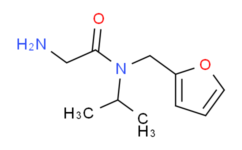 CAS No. 1181447-45-9, 2-Amino-N-(furan-2-ylmethyl)-N-isopropylacetamide