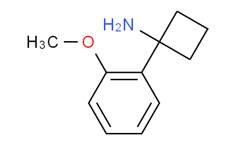 CAS No. 1017387-61-9, 1-(2-Methoxyphenyl)cyclobutanamine