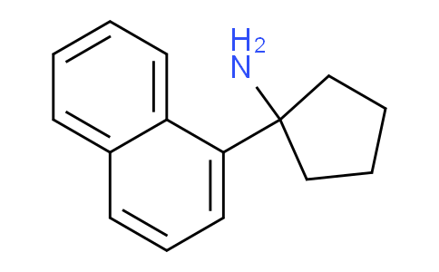 CAS No. 1017408-97-7, 1-(1-Naphthyl)cyclopentanamine